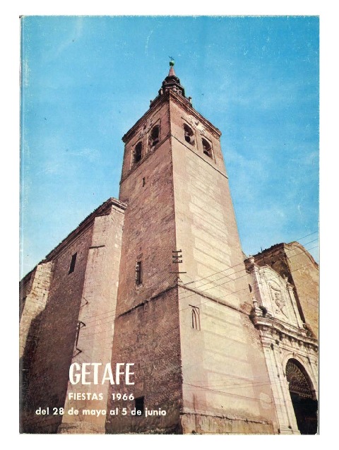 Fiestas patronales en honor a Nuestra Señora de los Ángeles 1966 Getafe